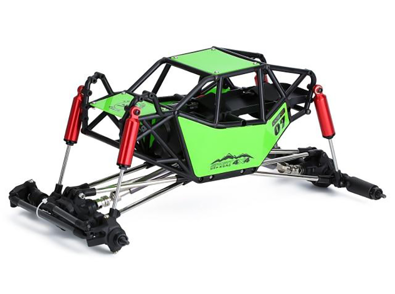 C30756GREEN 1/10 Scale RC Rock Bouncer Chassis Only Kit (No Electronics) - Image 1