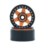 1.9 Size Billet Machined Alloy Wheel (2) for 1/10 Scale Off-Road Crawler