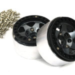 1.9 Size Billet Machined Alloy Wheels for 1/10 Scale Off-Road Crawler, 2pcs