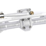 Billet Machined Alloy Complete Front Axle for Axial 1/24 SCX24 Rock Crawler