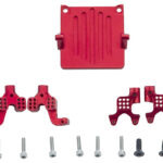 Billet Machined ESC Plate w/ Shock Towers for Axial 1/24 SCX24 Rock Crawler