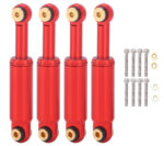 Billet Machined Alloy Shocks (4) for Axial 1/24 SCX24 Rock Crawler