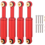 Billet Machined Alloy Shocks (4) for Axial 1/24 SCX24 Rock Crawler