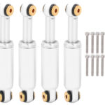 Billet Machined Alloy Shocks (4) for Axial 1/24 SCX24 Rock Crawler