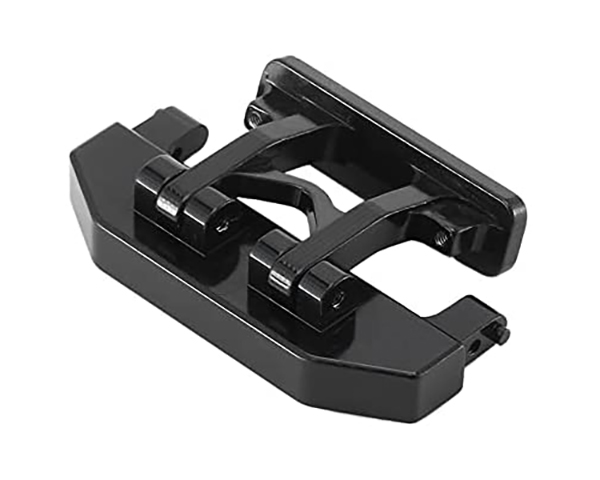C30798BLACK Billet Machined Alloy Rear Body Post Mount & Support for Axial 1/24 SCX24 - Image 1