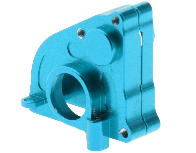 C30799BLUE Billet Machined Alloy Center Gearbox Housings for Axial 1/24 SCX24 Rock Crawler - Image 1