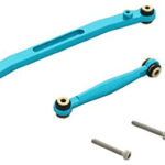 Billet Machined Alloy Steering Linkage for Axial 1/24 SCX24 Rock Crawler