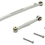 Billet Machined Alloy Steering Linkage for Axial 1/24 SCX24 Rock Crawler
