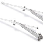 Realistic Scale Alloy Front Windshield Wiper Kit for 1/10 Axial, Traxxas Crawler