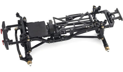 Complete Alloy Conversion Kit w/ 133 Wheelbase for 1/24 SCX24 Deadbolt Crawler