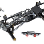 Complete Alloy Conversion Kit w/ 133 Wheelbase for 1/24 SCX24 Deadbolt Crawler