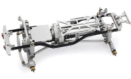 Complete Alloy Conversion Kit w/ 133 Wheelbase for 1/24 SCX24 Deadbolt Crawler