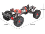 Billet Machined 1/10 Scale 4WD Off-Road Trail Roller RC Crawler Kit - Image 2