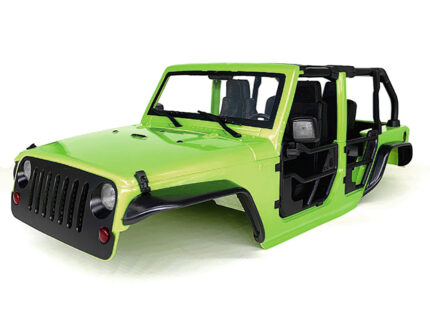 Realistic JC10 Hard Plastic Body Kit for 1/10 Scale Off-Road Crawler WB=313mm