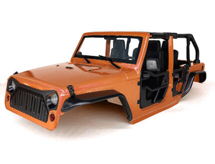 Realistic JC10 Hard Plastic Body Kit for 1/10 Scale Off-Road Crawler WB=313mm
