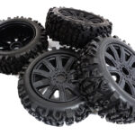 Tires, Wheels & Inserts TK20 Style w/ 17mm Hex for 1/8 Size 4pcs OD=122mm