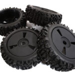 Tires, Wheels & Inserts TK21 Style w/ 17mm Hex for 1/8 Size 4pcs OD=122mm