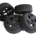 Tires, Wheels & Inserts TK28 Style w/ 17mm Hex for 1/8 Buggy Size 4pcs OD=102mm