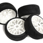 Tires, Wheels & Inserts TK31 Style w/ 17mm Hex for 1/8 Buggy Size 4pcs OD=103mm
