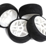 Tires, Wheels & Inserts TK32 Style w/ 17mm Hex for 1/8 Buggy Size 4pcs OD=103mm