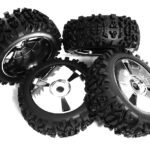 Tires, Wheels & Inserts TK34 Style w/ 17mm Hex for 1/8 Buggy Size 4pcs OD=120mm