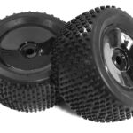 Tires, Wheels & Inserts TK48 w/ 17mm Hex for 1/8 Buggy X-Wide Size 2pcs OD=139mm