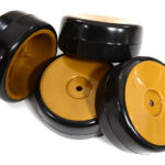 Dish Complete Wheel & Tire Set (4) for Drift (OD=62mm) W=26mm Offset 0.5mm