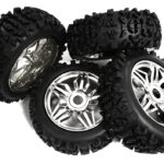 Tires, Wheels & Inserts TK56 Style w/ 17mm Hex for 1/8 Buggy Size 4pcs OD=120mm