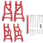 Alloy Front & Rear Lower Arms w/ Tie Bar Set for 1/10 Slash 2WD (2555 3631 2532)