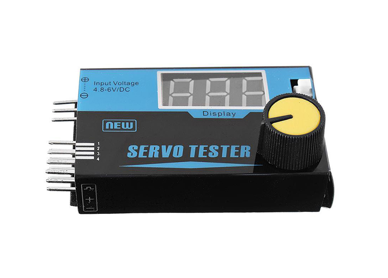C30910 4-Channel Multi-Mode Servo Tester w/ LED Display - Image 1