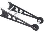 Black Alloy Machined Wheelie Bar for Traxxas 1/10 Slash 2WD