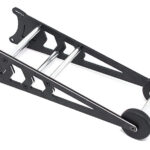Black Alloy Machined Wheelie Bar for Traxxas 1/10 Slash 2WD