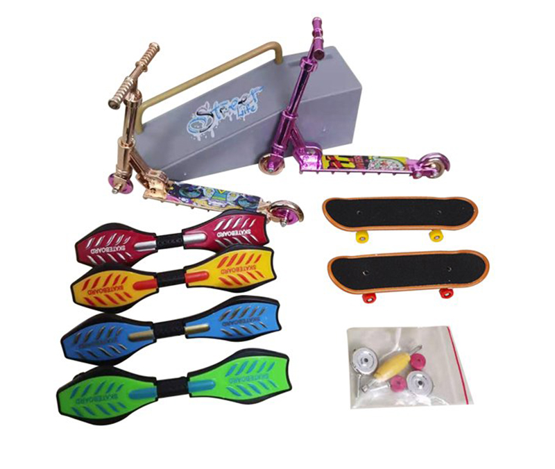 C30925 Mini Fingerboards, Finger Skateboards, Scooter, Ramp & Accessories (Random) - Image 1