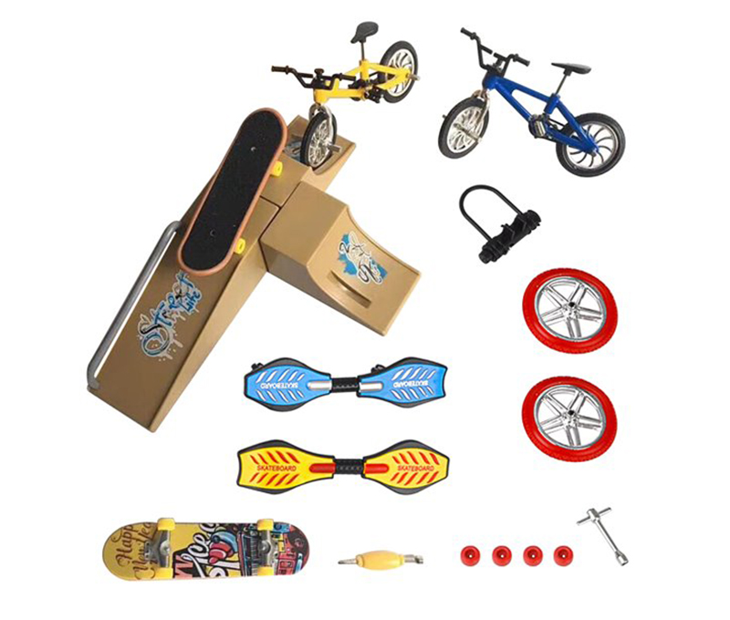 C30927 Mini Fingerboards, Finger Skateboards, Ramps, Bicycles & Accessories (Random) - Image 1