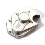 Silver Alloy Machined Pinion & Spur Gear Cover for Axial 1/24 SCX24