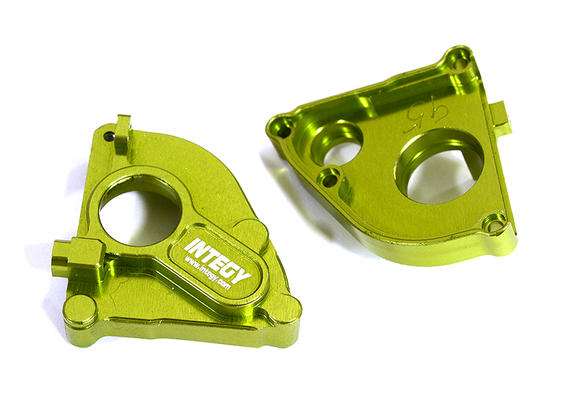 C30935GREEN Billet Machined Gearbox Housings for Axial 1/24 SCX24 - Image 1