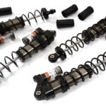 Machined Piggyback Shock Set for Arrma 1/10 Granite 4X4 3S BLX AR330550 AR330551