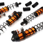 Machined Piggyback Shock Set for Arrma 1/10 Granite 4X4 3S BLX AR330550 AR330551