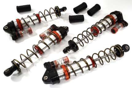 Machined Piggyback Shock Set for Arrma 1/10 Granite 4X4 3S BLX AR330550 AR330551