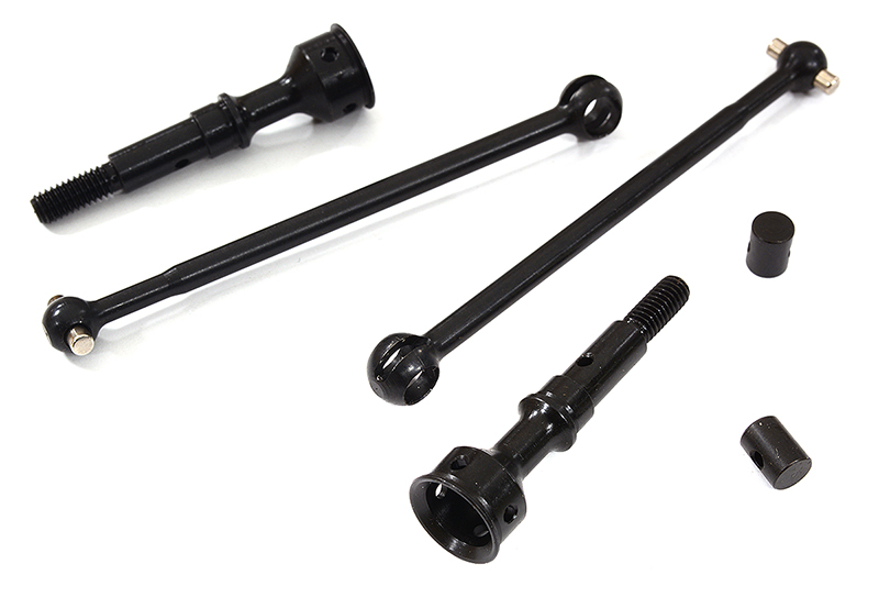 C30940 Billet Machined Universal Drive Shafts for Associated DR10 Drag Race Car RTR - Image 1