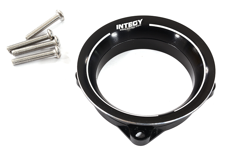 C30945BLACK Aluminum Cold Air Intake Ram Funnel for 40x40mm Size Cooling Fan - Image 1