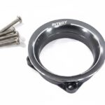 Aluminum Cold Air Intake Ram Funnel for 40x40mm Size Cooling Fan - Gun