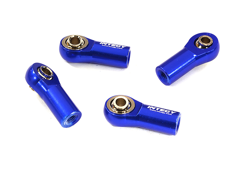 C30946BLUE Alloy Machined M3 Size Short Ball Ends Type Tie Rod Ends, Ball Links L=22mm - Image 1