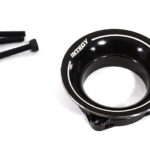 Aluminum Cold Air Intake Ram Funnel for 25x25mm Size Cooling Fan