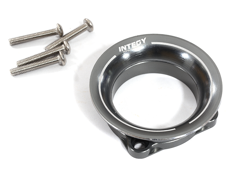 C30948GUN Aluminum Cold Air Intake Ram Funnel for 30x30mm Size Cooling Fan - Image 1