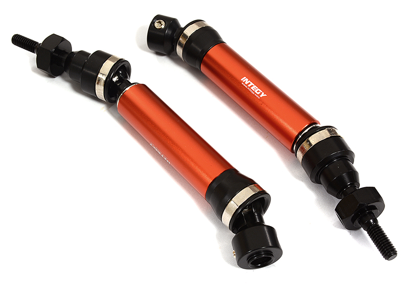 C30949RED Front Universal Drive Shaft (2) for Traxxas 1/10 Slash 4X4 & Stampede 4X4 6851X - Image 1