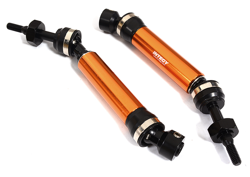 C30950ORANGE Rear Universal Drive Shaft (2) for Traxxas 1/10 Slash 4X4 & Stampede 4X4 6852X - Image 1