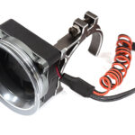 Thermo Controlled 40x40mm Fan w/ Intake Ram Funnel for 40-42mm Motor, 1/8 & 1/10