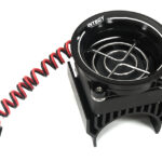 36mm Motor Heatsink + 40x40mm Fan w/ Intake Ram Funnel for Most 1/10 RC Crawler