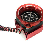 36mm Motor Heatsink + 40x40mm Fan w/ Intake Ram Funnel for Most 1/10 RC Crawler